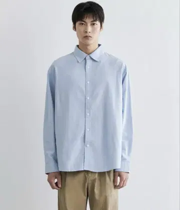 MUSINSA Relaxed Fit Oxford Shirt