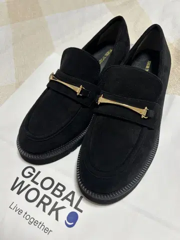 로퍼 여성용 블랙-M23-23.5cm GLOBAL WORK