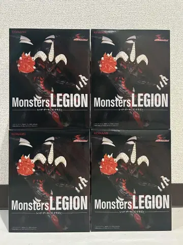 유희왕 Monsters LEGION 레드 데몬즈 드래곤 4체 세트