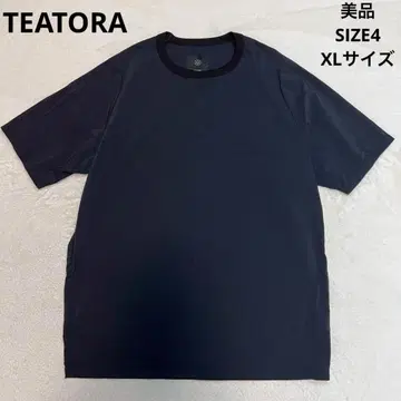 새상품급 XL 사이즈 TEATORA 카트리지 크루넥 T셔츠 단종품