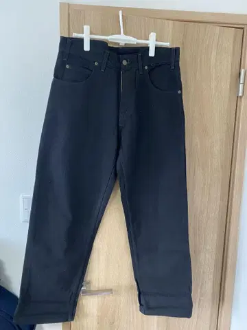 made in USA 프리즌 블루스 블랙 데님