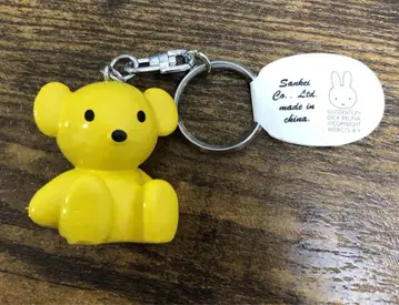 레어 레트로 미피의 친구 곰돌이 키링 미니어처