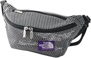 MESH WAIST BAG Silver Gray