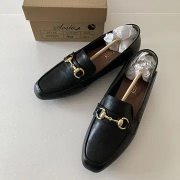 Sesto 로퍼 발꿈치가 부드러운 22.5cm 블랙