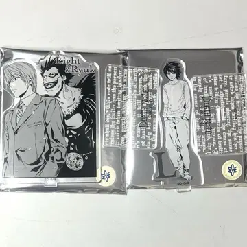 DEATH NOTE 아크릴 스탠드 컬렉션 월 L 데스노트전