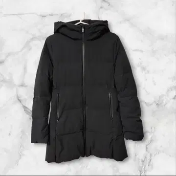 UNIQLO 스트레치 심리스 다운 숏코트 블랙 M