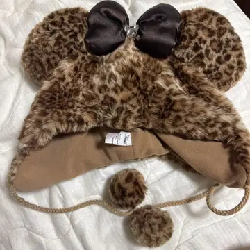 레어! 새상품급! 디즈니 팬캡 레오파드 무늬