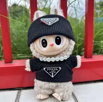 [1점 한정] 러브브 봉제 인형 의류 PPADA 3종 세트 블랙