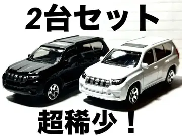 MSZ CCA 1/64 도요타 랜드크루저 프라도 랭크 화이트 블랙 2대