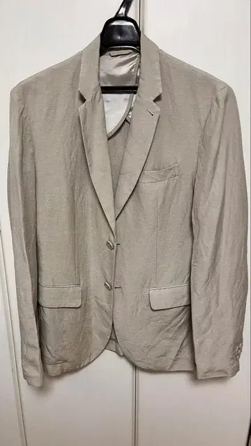 ARMANI EXCHANGE 베이지 테일러드 자켓