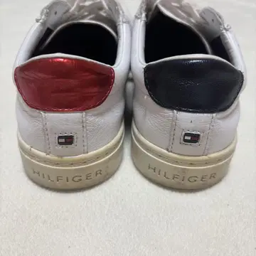 TOMMY HILFIGER 화이트 여성용 스니커즈
