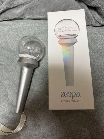aespa OFFICIAL FANLIGHT 실버