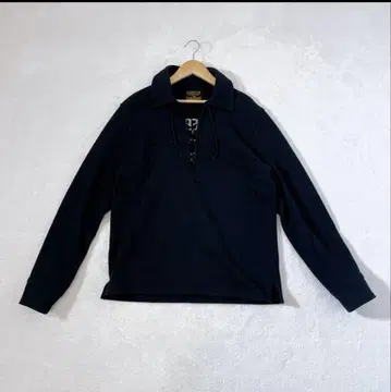 COOTIE 스웨터 [ L ] 레이스업 풀오버 체인 스티치