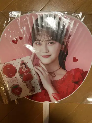 이코라부 타카마츠 히토미 부채 아크릴 스탠드