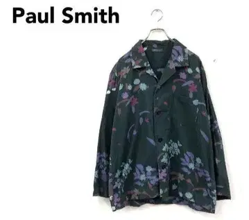 Paul Smith 플라워 프린트/꽃무늬/오픈 카라 빅 셔츠