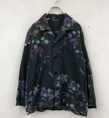Paul Smith 플라워 프린트/꽃무늬/오픈 카라 빅 셔츠