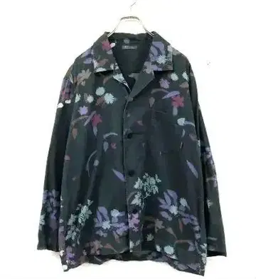 Paul Smith 플라워 프린트/꽃무늬/오픈 카라 빅 셔츠