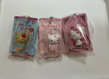 헬로키티 패키지 미니어처 컬렉션 3개 일광화상 퀼트 챠미