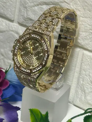 손목시계 럭셔리 실버 래퍼 아이템 블링블링 계열