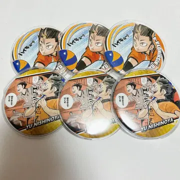 니시노야 유우 캔뱃지 6개 세트