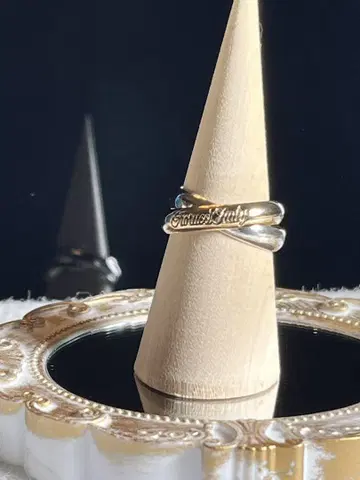 피오루치 이탈리아 K10, 실버 2연 반지 사이즈 11호