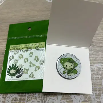 오사카 간사이 만박 일본관 시크릿 핑 배지 볼 복스 해조 키티 새상품