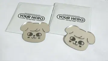 straykids 스키즈 랜덤 거울 스티커 퍼핌 2개