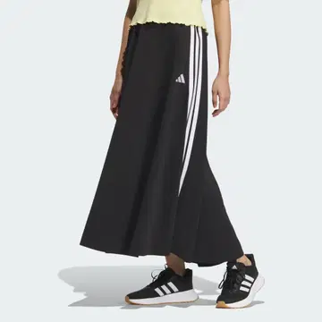새상품 아디다스 adidas 여성용 쓰리 스트라이프 I 라인 롱 스커트