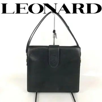LEONARD 레오나르 핸드백 블랙 여성용 브랜드