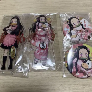 카마도 네즈코 귀멸제 소 키메츠 학원 발렌타인 편 아크릴 스탠드 캔뱃지