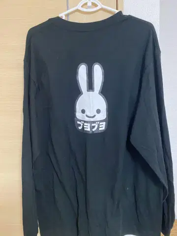 CUNE 블랙 긴팔 티셔츠 XL