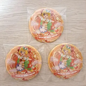 프리큐어 트윙클 캔뱃지 14 JOY! 큐어얌얌 3종 세트