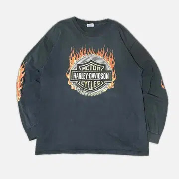 할리데이비슨 롱T 파이어 엠블럼 파이어 프레임