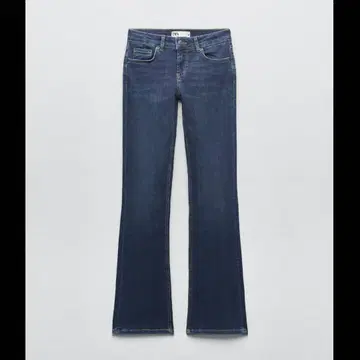 ZARA ZW 부츠컷 로우라이즈 데님 팬츠 부츠컷 34