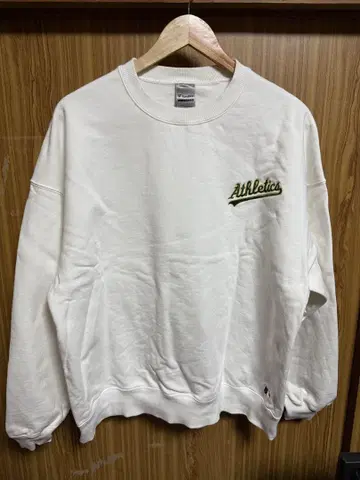 Fanatics A's 로고 트레이닝복 XL 화이트