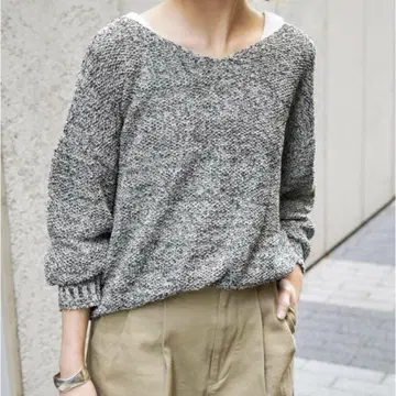 Spick and Span 페이퍼얀 2WAY 루즈 풀오버