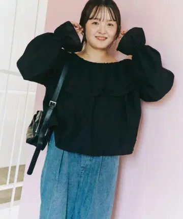 tomone 프로듀스 3WAY 쉬폰 블라우스
