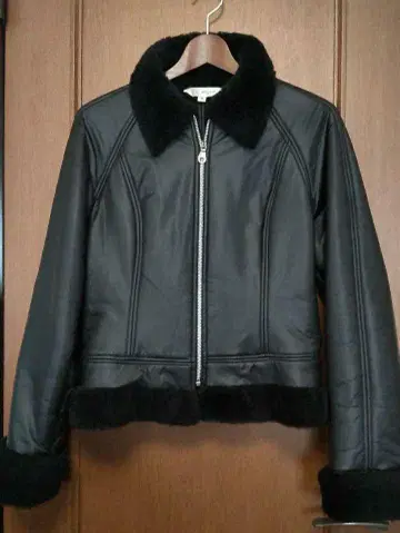 MICHEL KLEIN 가죽 자켓