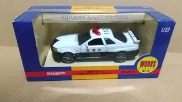 다이아펫트 1/43 닛산 스카이라인 R34 GTR 순찰차 미개봉품