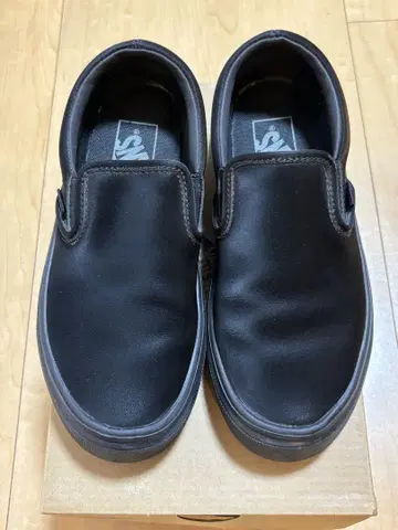 VANS 슬립온 M 블랙 22.5cm