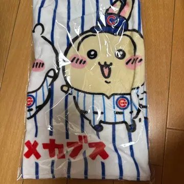 치이카와 x MLB.TOKYO 시리즈 페이스 타월 (컵스)