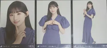 노기자카46 브로마이드 카와사키 벚꽃 머메이드 원피스