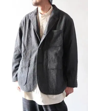 ENGINEERED GARMENTS 로이 터 자켓 홈스펀 M