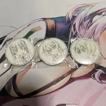 NEW GAME! 원화 캔뱃지 3종 세트