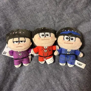 오소마츠 6쌍둥이 호와누이 봉제 인형 마스코트 묶음 판매