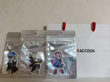 CRAZY RACCOON 아크릴 키링 Mondo Ras Selly