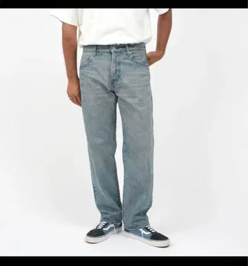 KAJA STANDARD SELVEGE WASHED DENIM PANTS