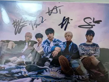 TXT 사인 포함 엽서