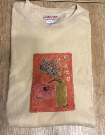 Bent used 카마쿠라 플라워 프린트 오리지널 롱T