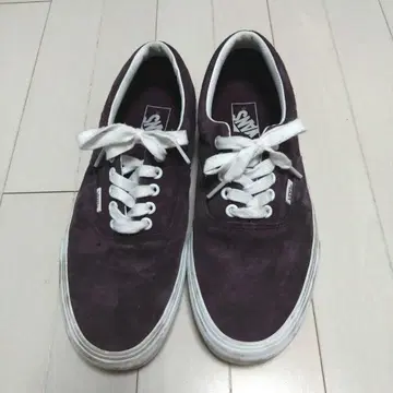 VANS 스웨이드 퍼플 27.5cm